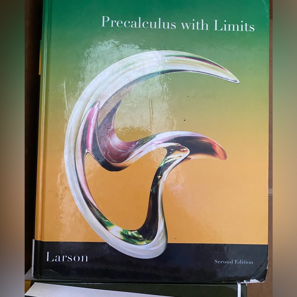 Precalculus with Limits by Larson Second Edition
